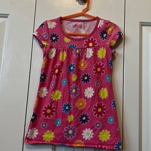 T-shirt dress Size S/6/6X floral